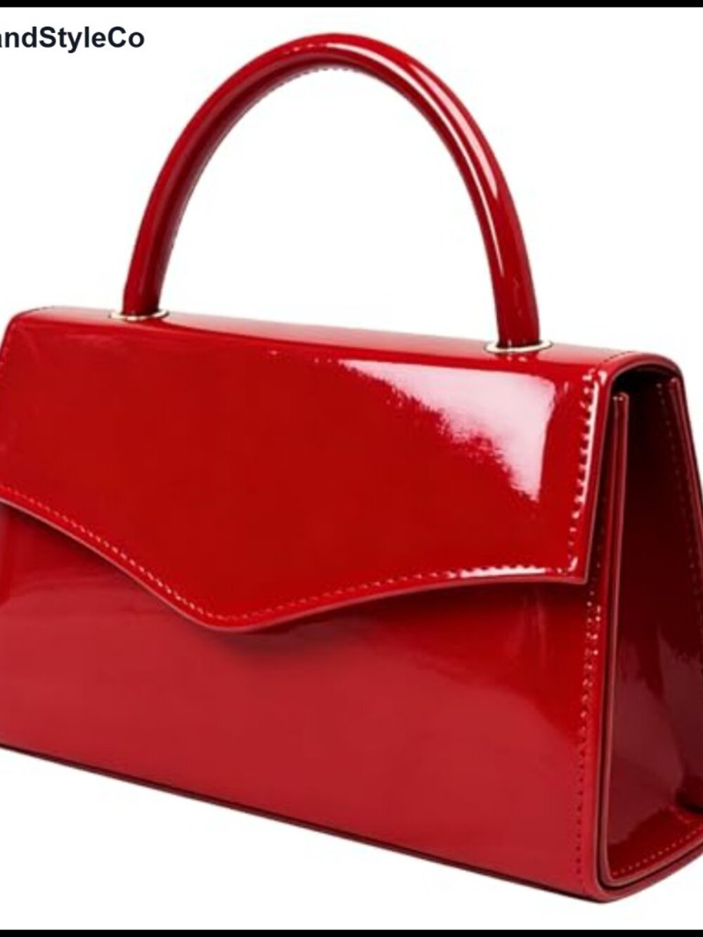 Patent Leather Evening Clutch for Women, Formal Prom Wedding Party Purse